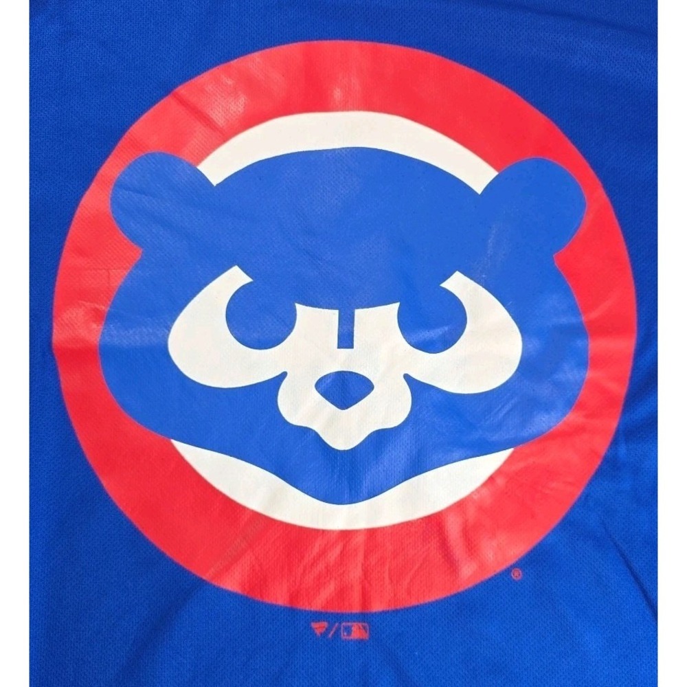 Fanatics Chicago CUBS Women's Primary Team Logo V-Neck T-Shirt sz XL NWT